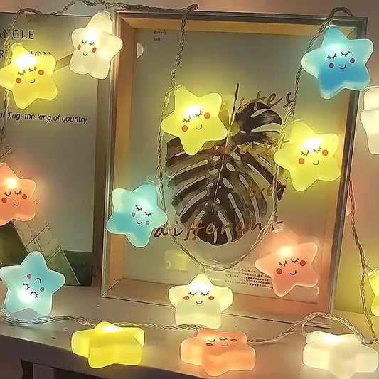 10Pcs Colorful Star Light, Home and Living
