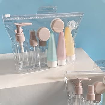 11Pcs Travel Toiletry & Makeup Kit