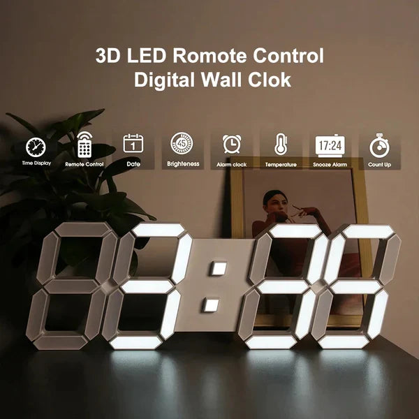 Contemporary Digital LED Clock
