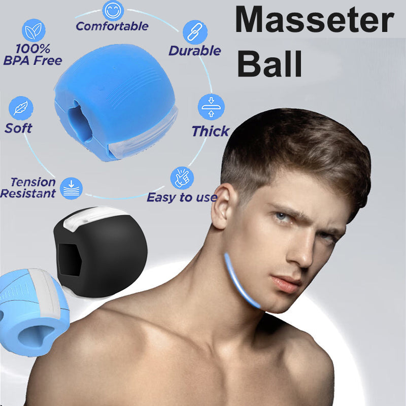 Silica Gel Face Fitness Ball Jaw Exerciser