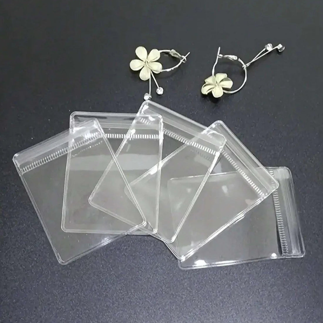 5 Pcs Self Sealing Jewelry Pouches