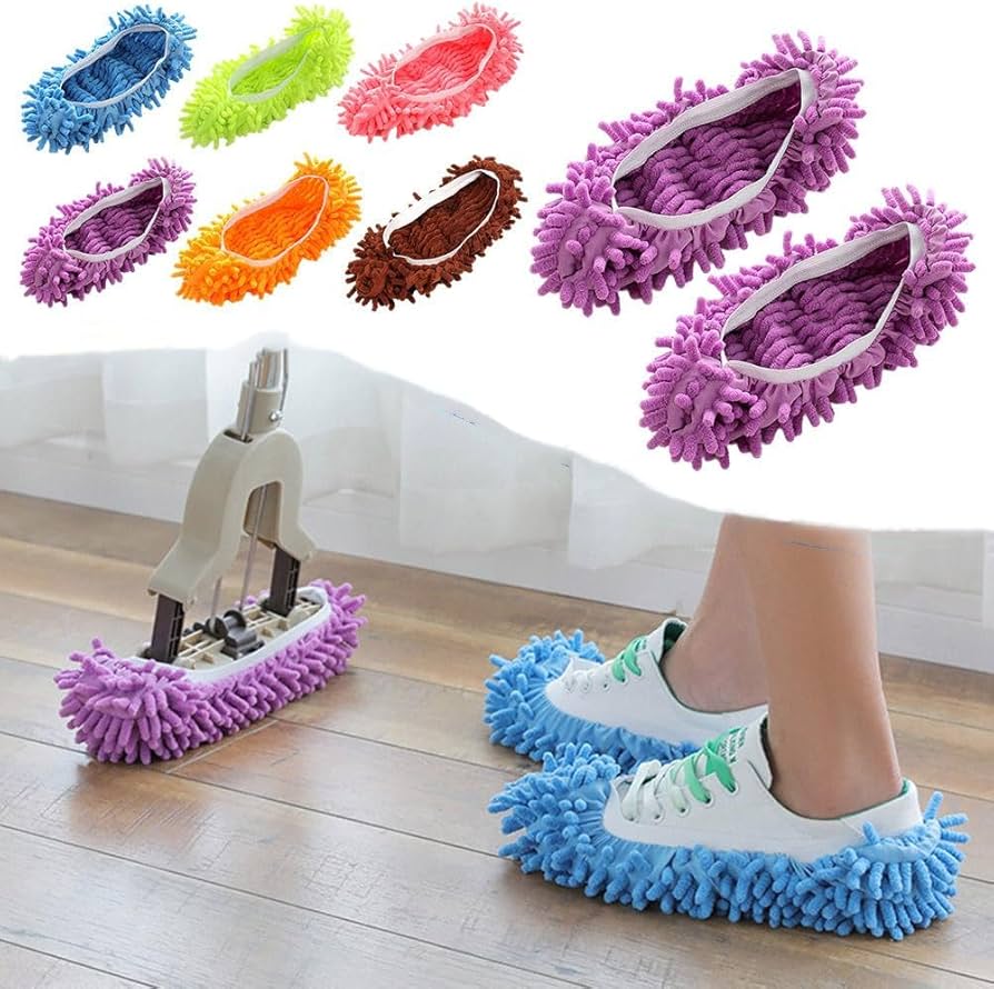 Microfiber Mop Slipper For Floor Cleaning
