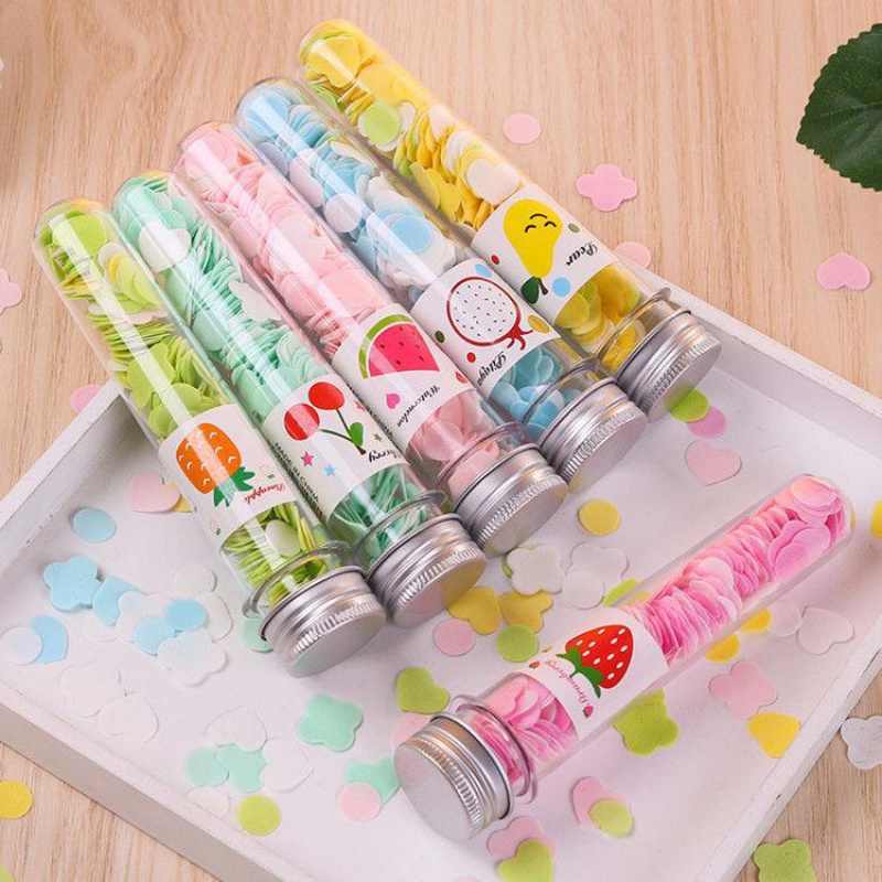 3Pcs Disposable Mini Scented Paper Soap Tube
