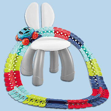 138 Piece Racing Car Track Set