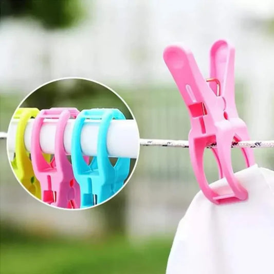 12 Pcs Jumbo Strong Grip Clothes Clips