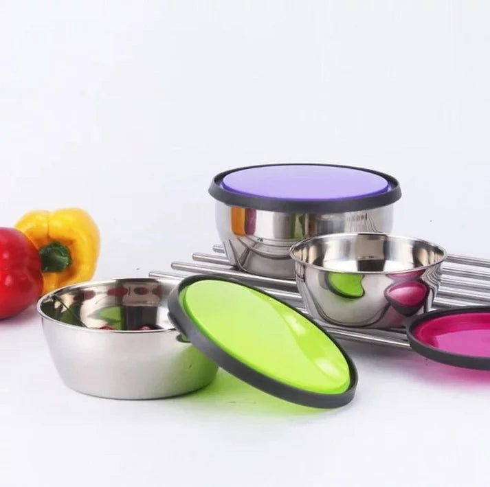 3Pcs Food Container with Lid