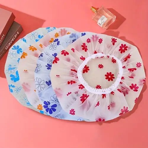 3Pcs Shower Cap