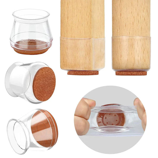 4 Pcs Table & Chair Leg Protectors