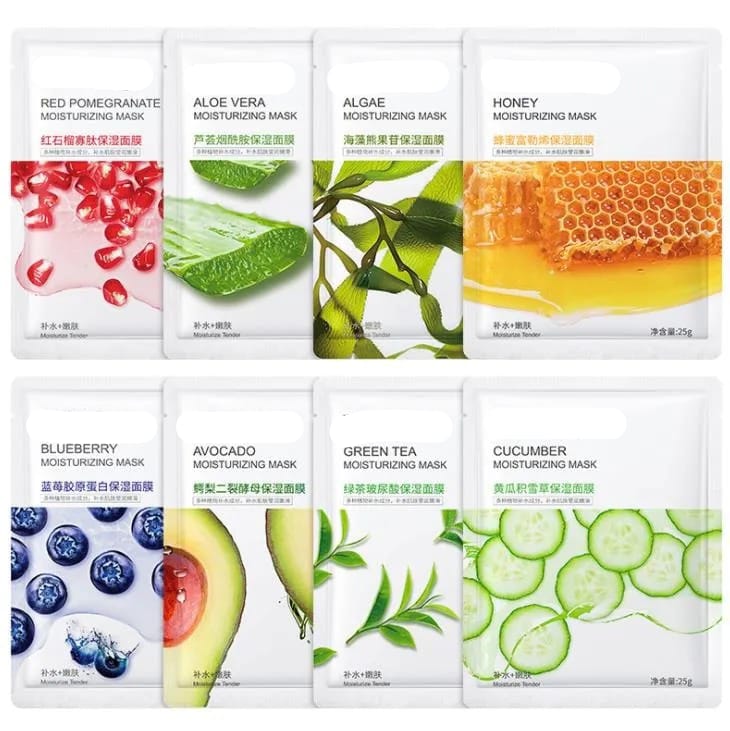Fruit Extract Brightening Facial Mask
