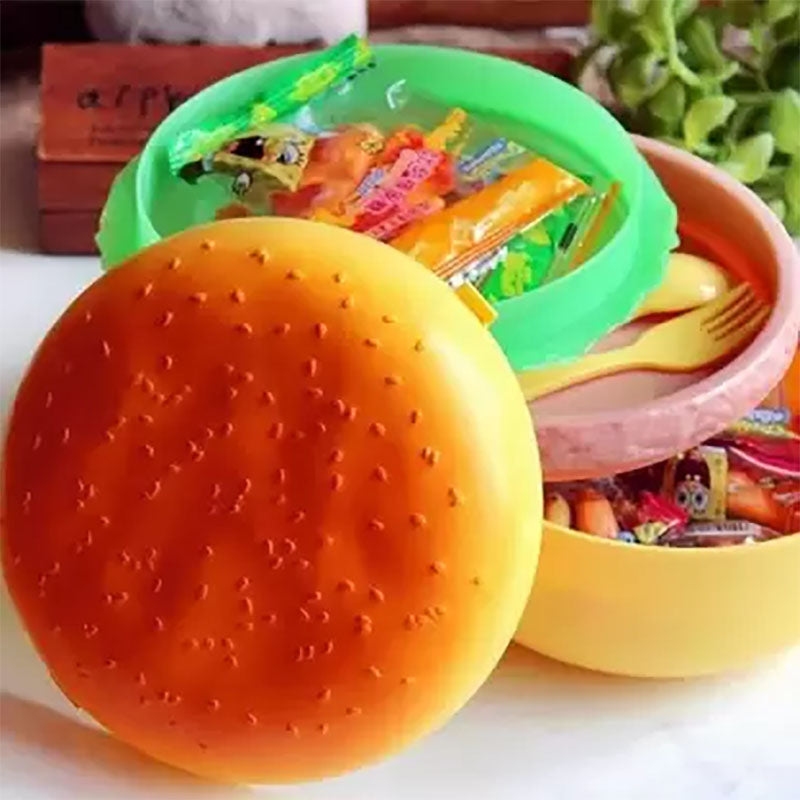 Burger Shape Lunch Box