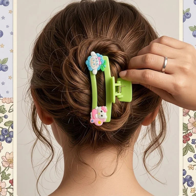1Pcs Character Hair Clip, Health and Beauty