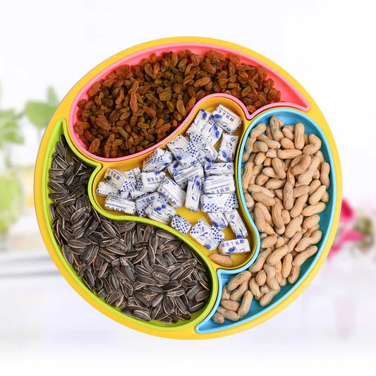 4 Slot All-Purpose Food Dolphin Tray