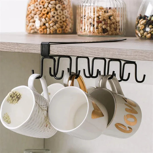 Double Row Kitchen Cupboard Under-Shelf Hook