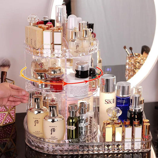 Transparent Vanity Storage Case