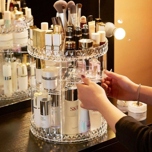 Transparent Vanity Storage Case
