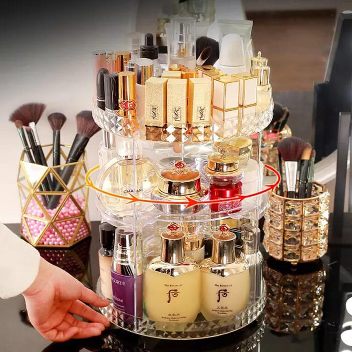 Transparent Vanity Storage Case