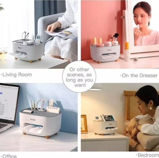 Multifunctional Tissue Holder, Home and Living