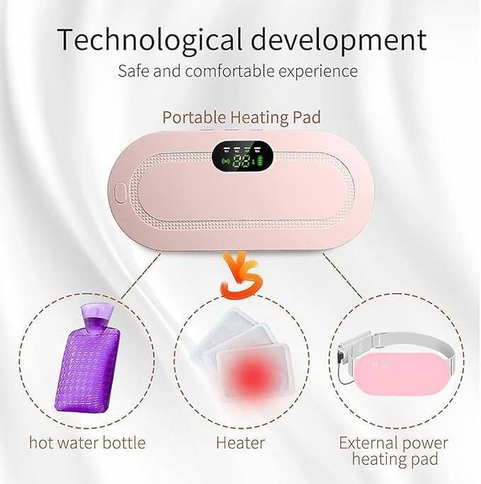 2 In 1 Heating & Massage Cramp Relief Belt