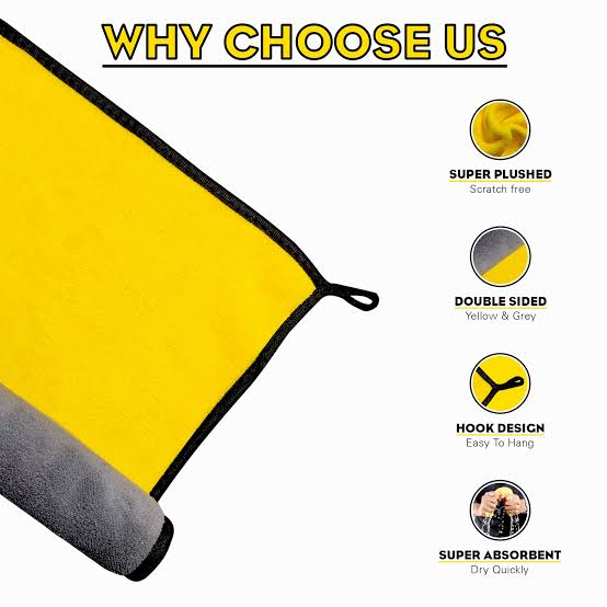 Heavy-Duty Coral Velvet Cleaning Cloth: Fast Drying & Highly Absorbent