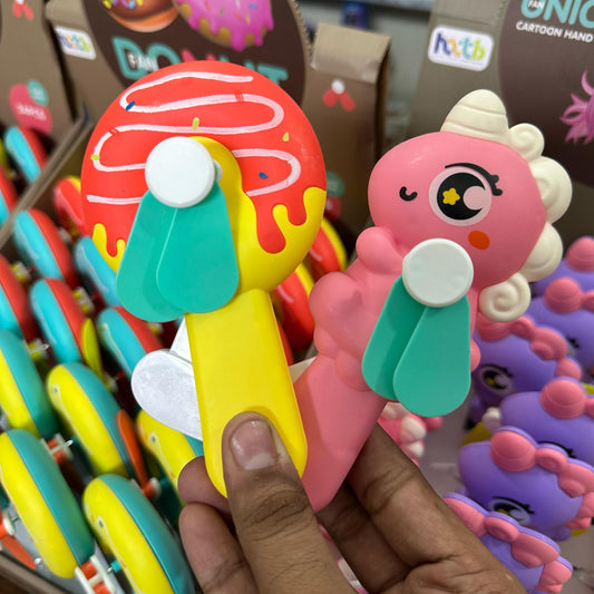 1 Pcs Random Sweet Spin Mini Fan