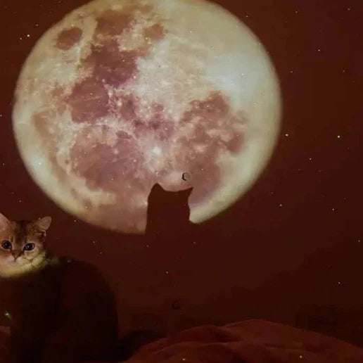 Cozy Moon Mini Light Projector Lamp