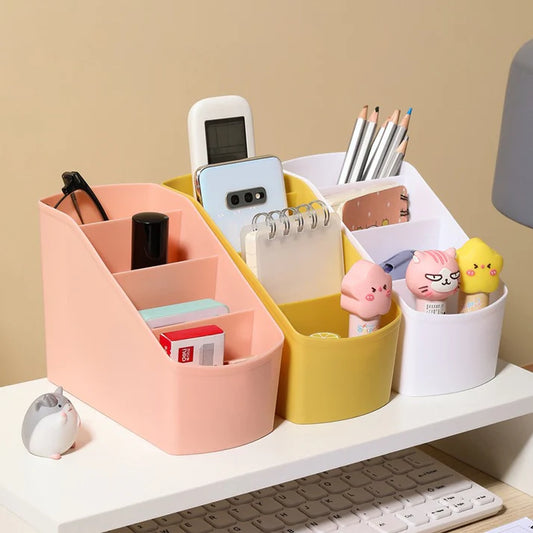 4 Grids Multipurpose  Makeup Cosmetic Desk Organizer