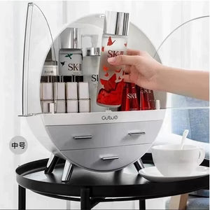 Oval Shaped Cosmetic Organizer, Jewerly & Cosmetic Organizer