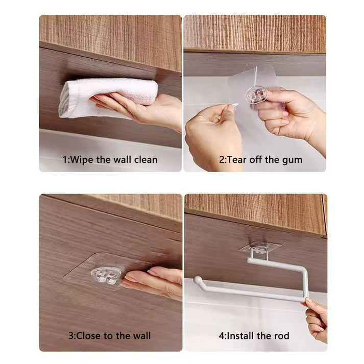 Plastic Wall Tissue & Roll Holder
