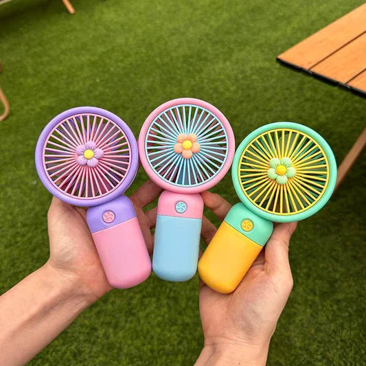 Random Design Mini Hand Fan