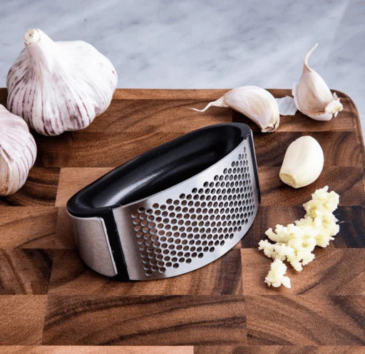 Stainless Steel Garlic Press Crusher