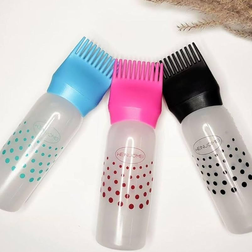 Silicone Hair Oil Bottle Under 1$