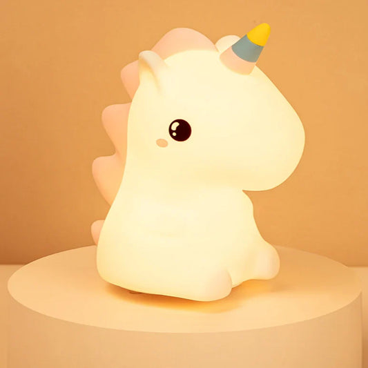Touch Glow Unicorn Lamp Cozy & Calming Light, Home and Living