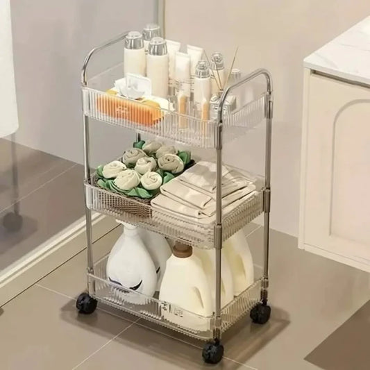 Transparent 3 Layer Shelving