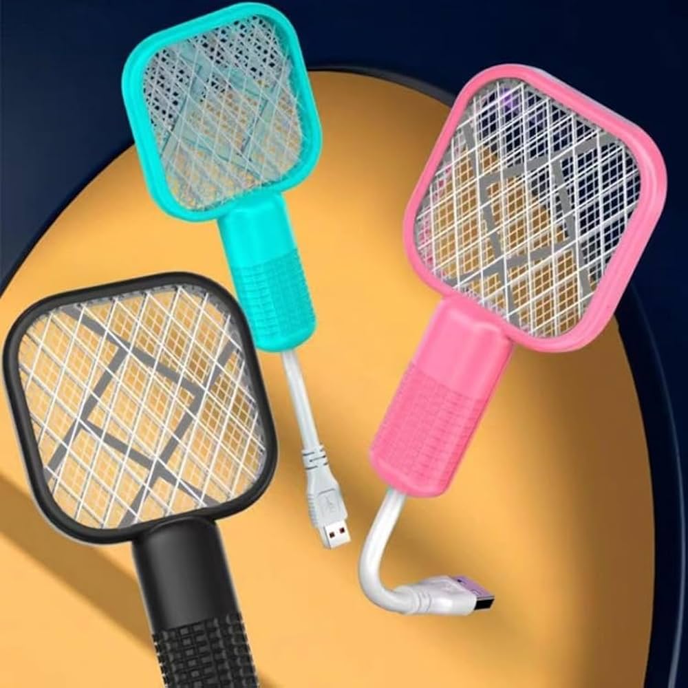 Electric Portable USB Mosquito Racket