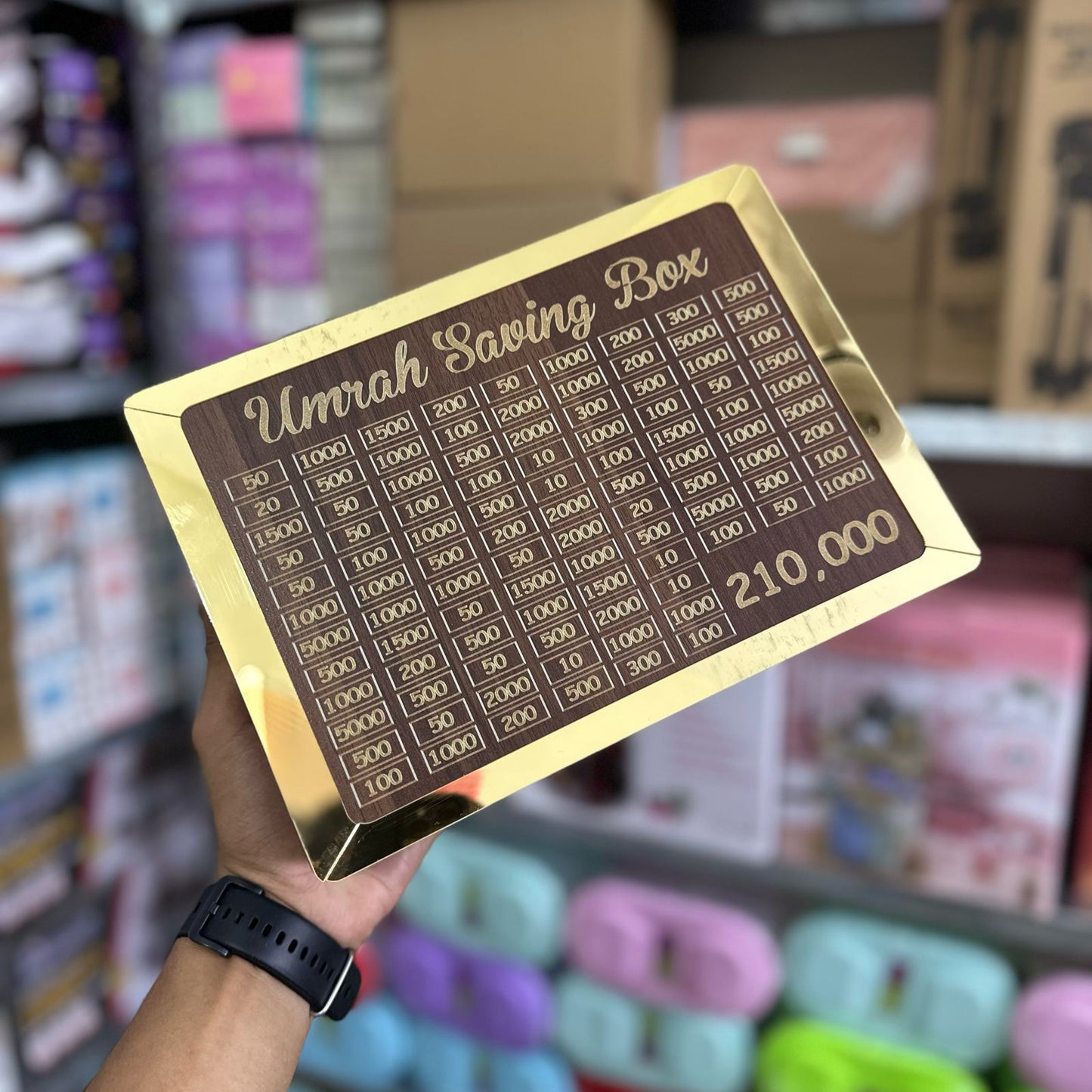 Umrah Goal Saving Box