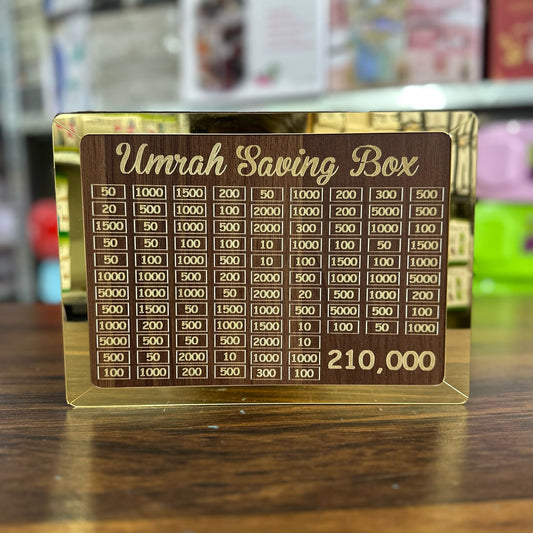 Umrah Goal Saving Box