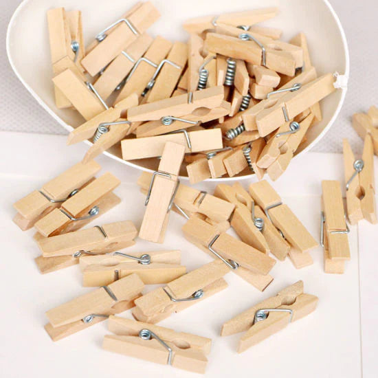 20PC Wooden Clothespins Online Shopping in Pakistan EliteChoice