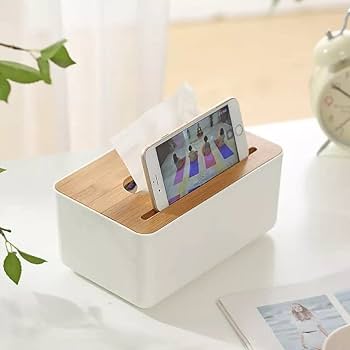 Wooden Texture Tissue Box
Home and Living