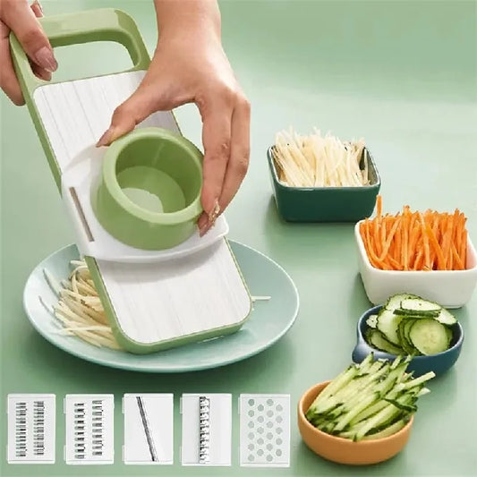 5 in 1 Multifunction Vegetable Slicer Cutter