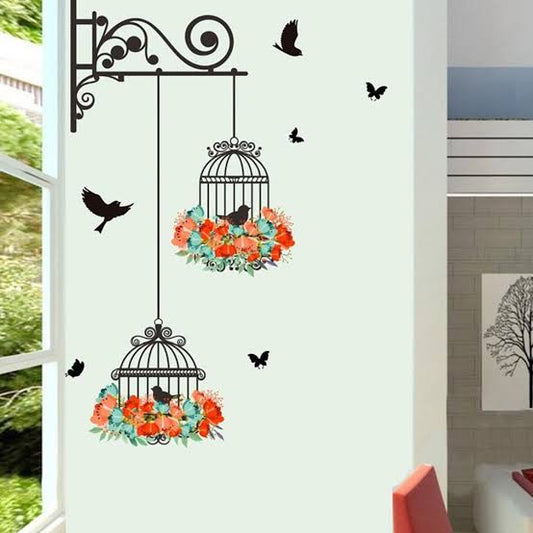 Birdcage Graphic Sticker