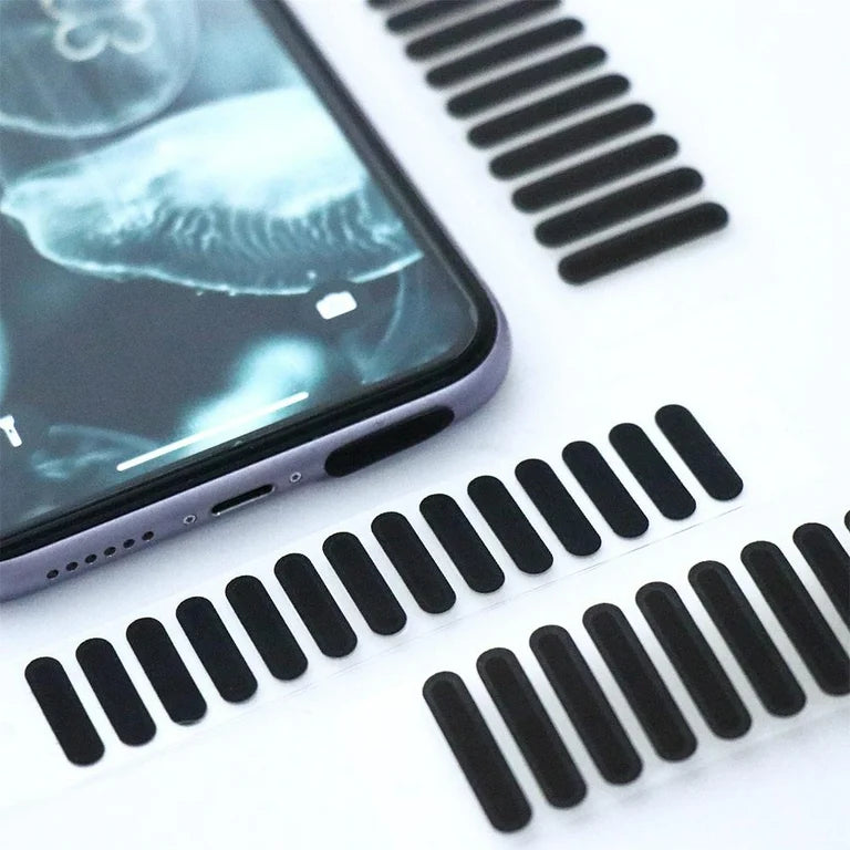 10Pcs Anti-Dust Phone Speaker Mesh Stickers