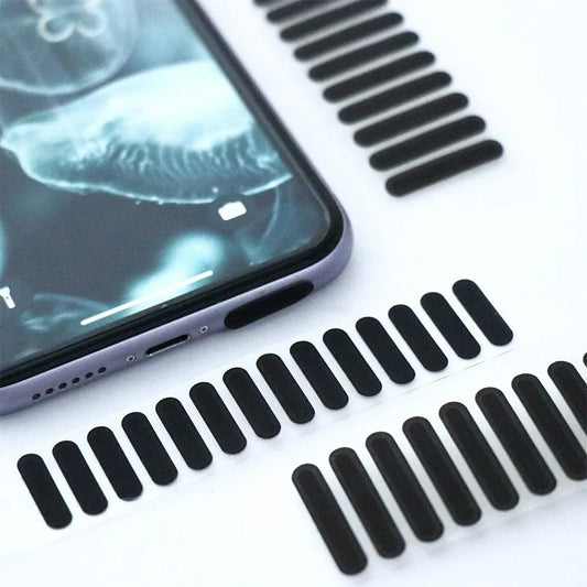 10Pcs Anti-Dust Phone Speaker Mesh Stickers