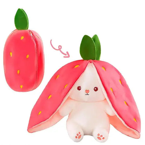 Strawberry Bunny Soft Toy (25Cm/10Inch)