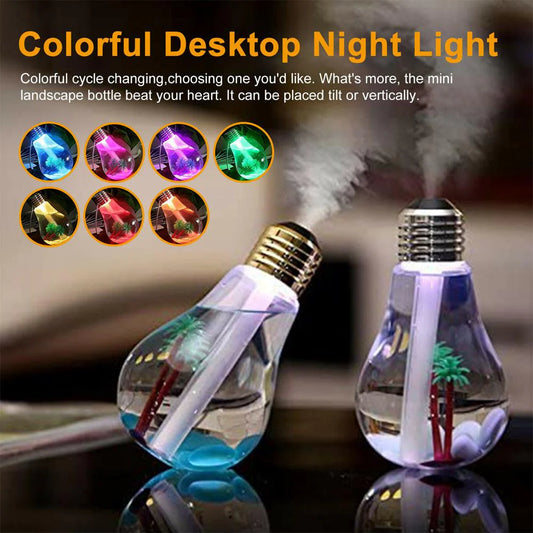 Glow Bulb LED Ambient Humidifier