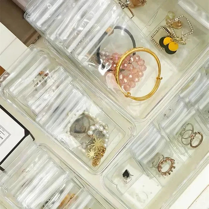 5 Pcs Self Sealing Jewelry Pouches