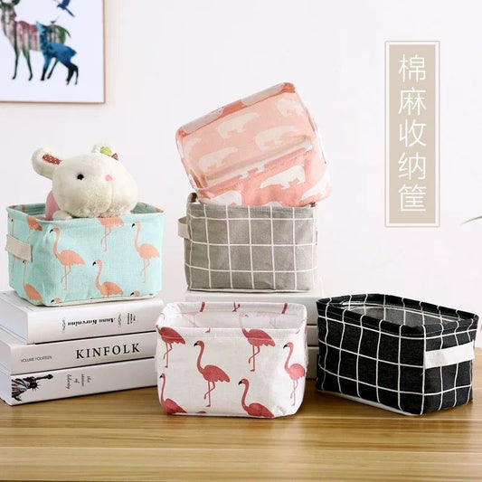 Foldable Storage Organizing Basket.