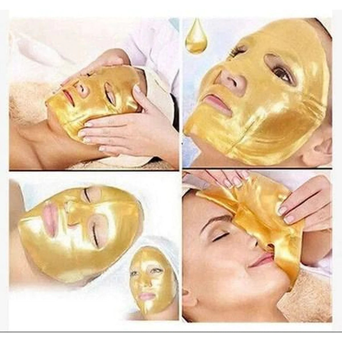 Golden Peel Off Face Mask For Whitening Lifting Firming Skin