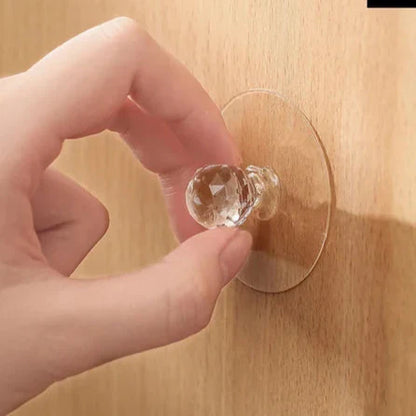 10-Pack Stick-On Drawer Handles
