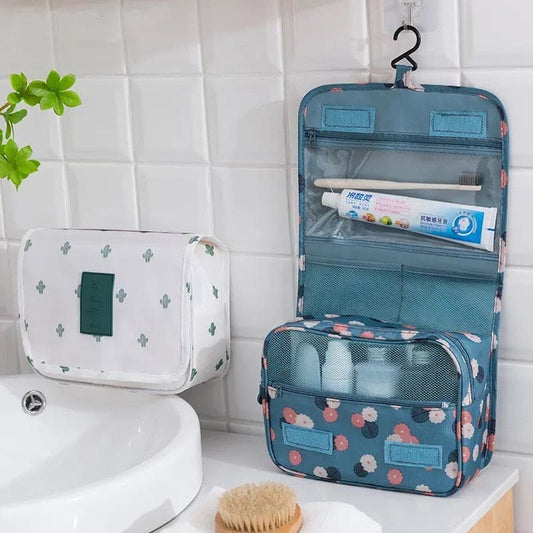 Portable Travel Cosmetic Toiletry Hanging Bag