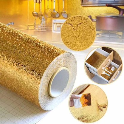 Golden Kitchen Adhesive Foil Sheet